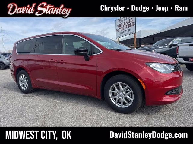 2026 Red Chrysler Voyager LX FWD Van
