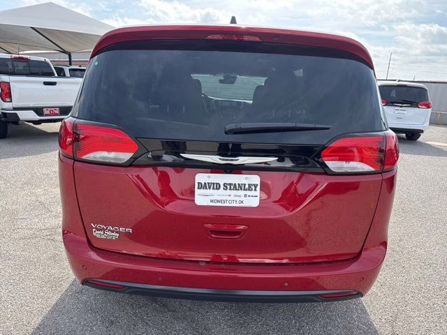 2026 Red Chrysler Voyager LX FWD Van