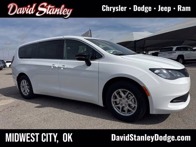 2026 Bright White Clearcoat Chrysler Voyager LX FWD Van