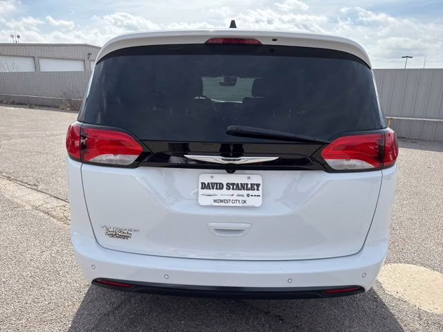 2026 Bright White Clearcoat Chrysler Voyager LX FWD Van