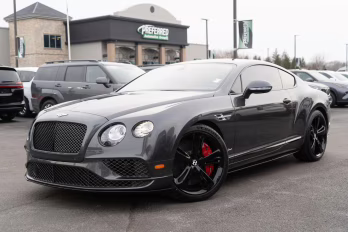 2017 Dark Gray Satin Bentley Continental GT Speed AWD Coupe