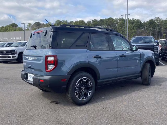 2026 Azure Gray Metallic Ford Bronco Sport Outer Banks 4X4 SUV