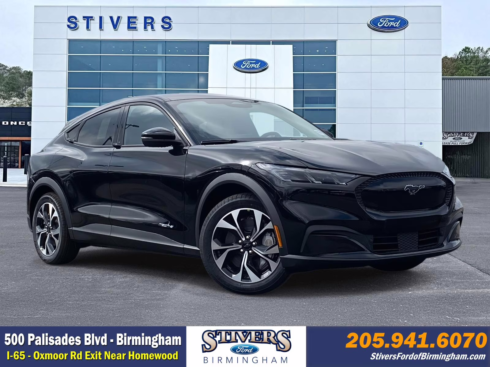 2026 Shadow Black Ford Mustang Mach-E Select RWD SUV