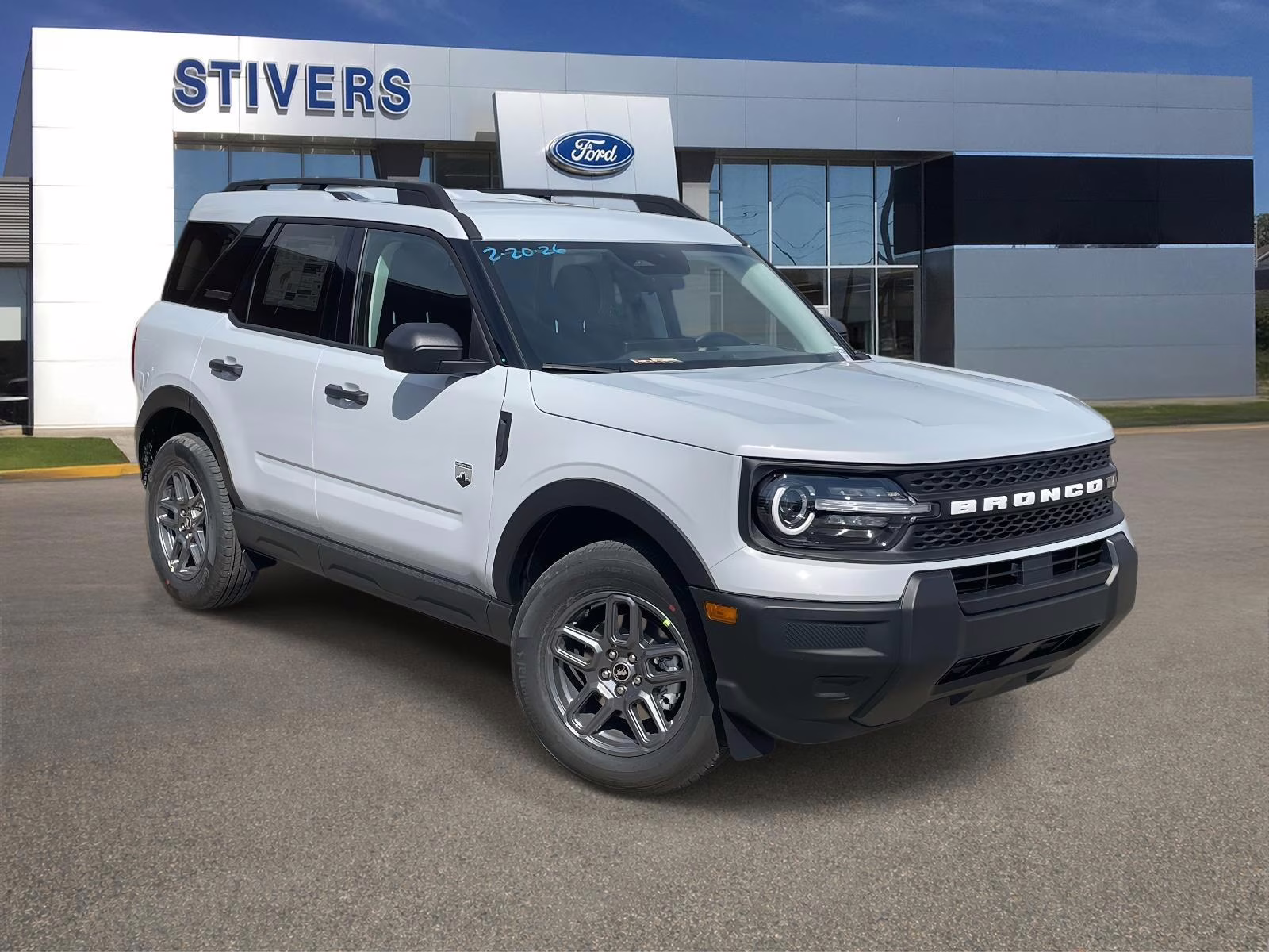 2026 Space White Metallic Ford Bronco Sport Big Bend 4X4 SUV
