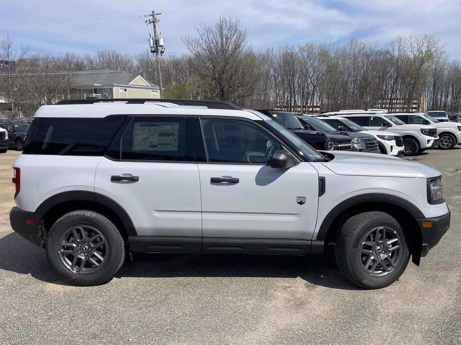 2026 Space White Metallic Ford Bronco Sport Big Bend 4X4 SUV