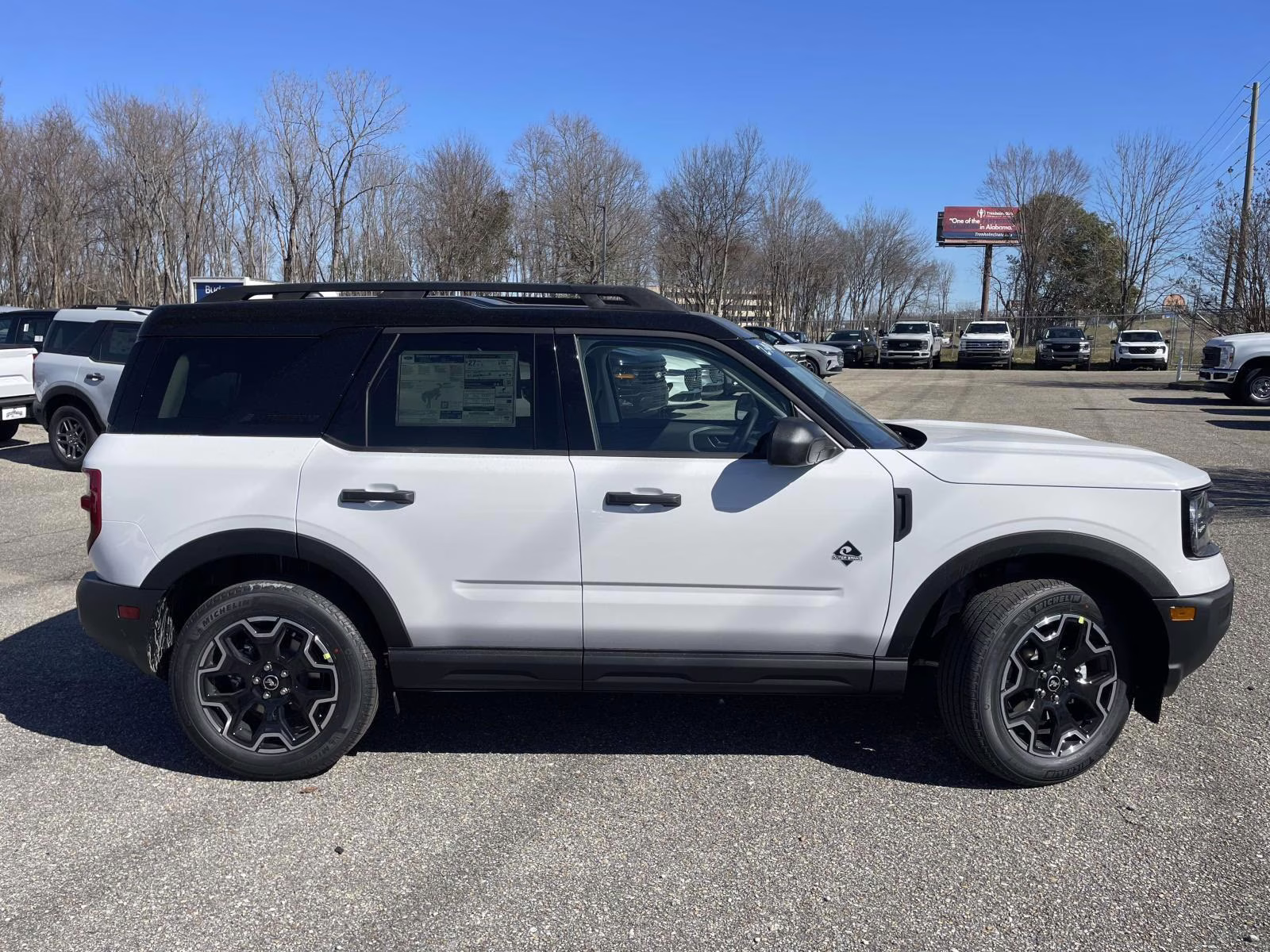 2026 Oxford White Ford Bronco Sport Outer Banks 4X4 SUV