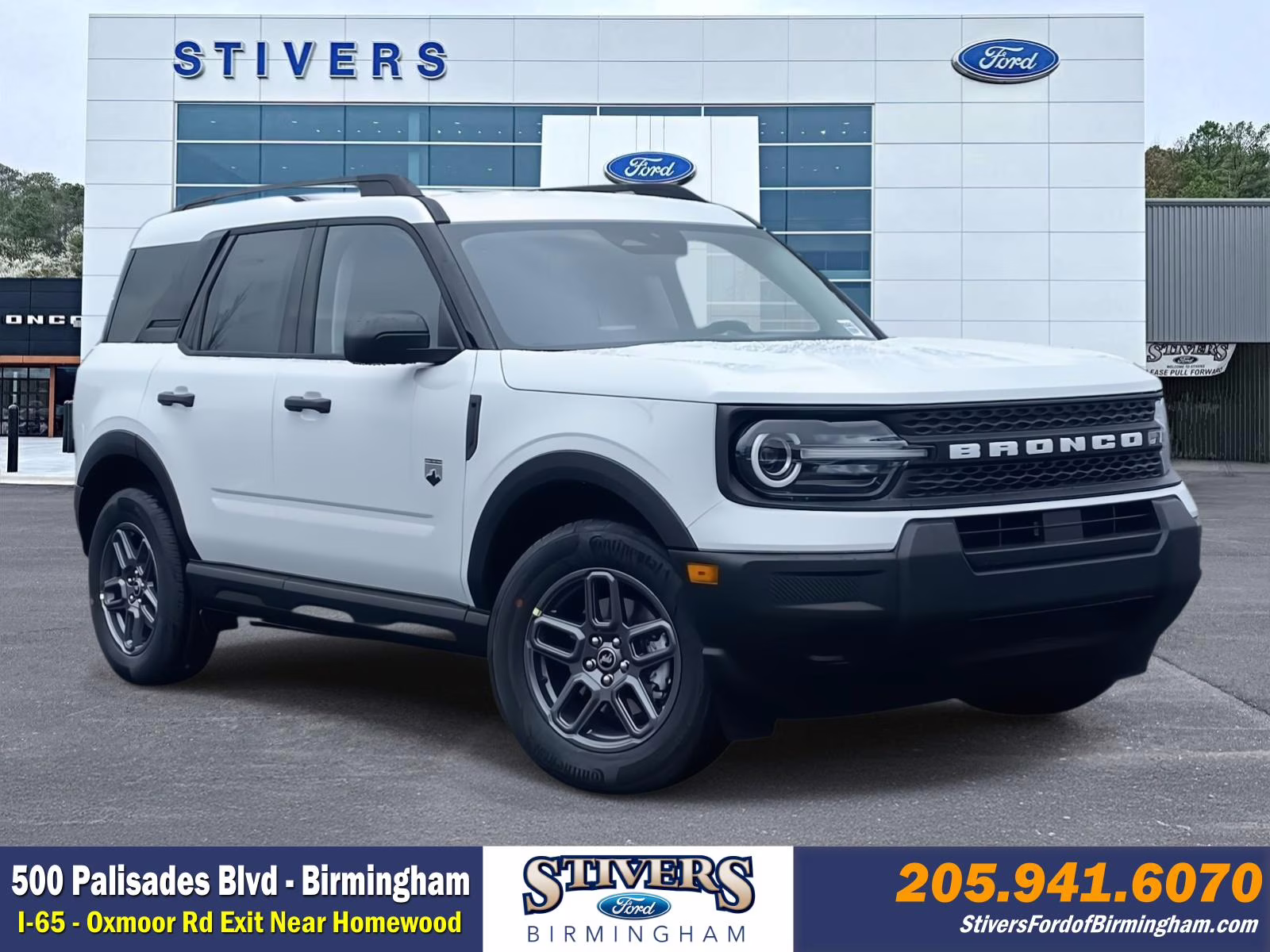 2026 Oxford White Ford Bronco Sport Big Bend 4X4 SUV