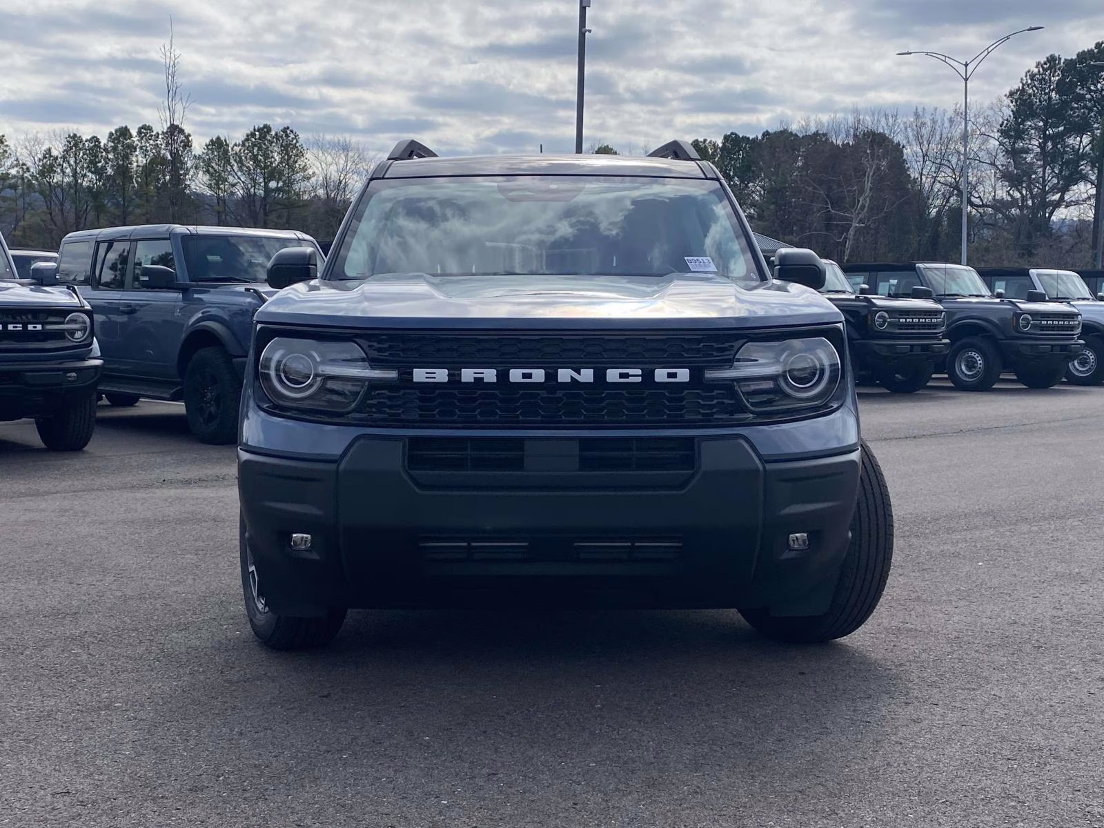 2026 Azure Gray Metallic Ford Bronco Sport Outer Banks 4X4 SUV
