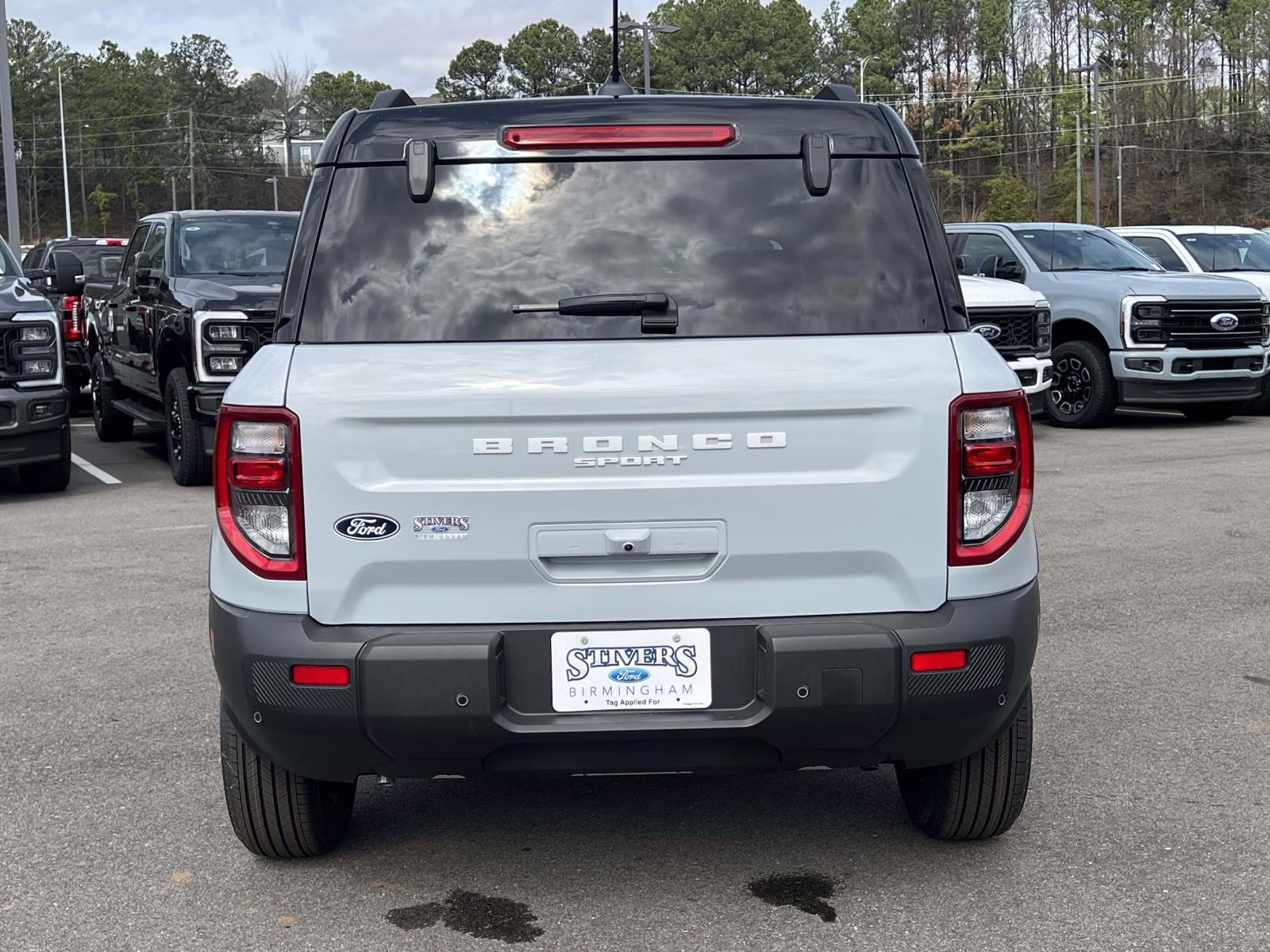 2026 White Metallic Ford Bronco Sport Outer Banks 4X4 SUV