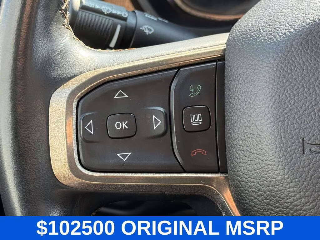 2023 Bright White Clearcoat Ram 3500 Limited Longhorn 4X4 Truck