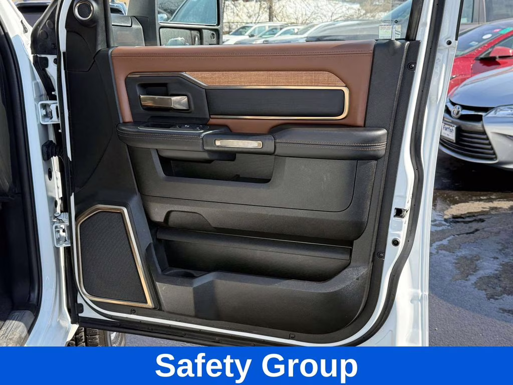 2023 Bright White Clearcoat Ram 3500 Limited Longhorn 4X4 Truck