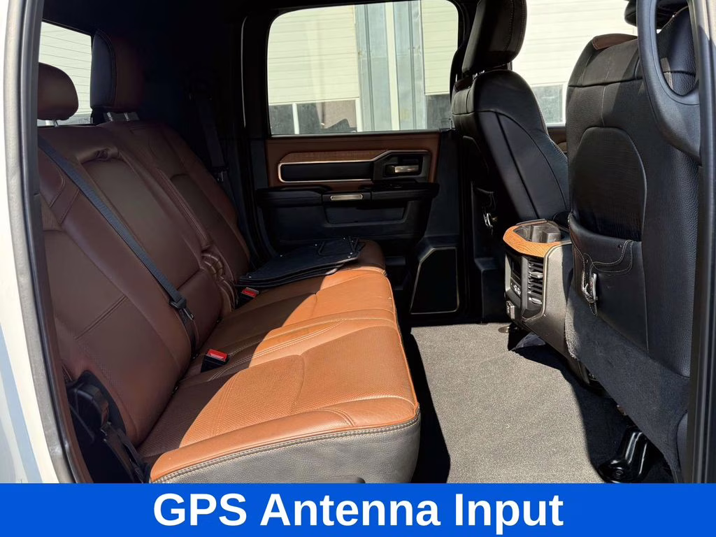 2023 Bright White Clearcoat Ram 3500 Limited Longhorn 4X4 Truck