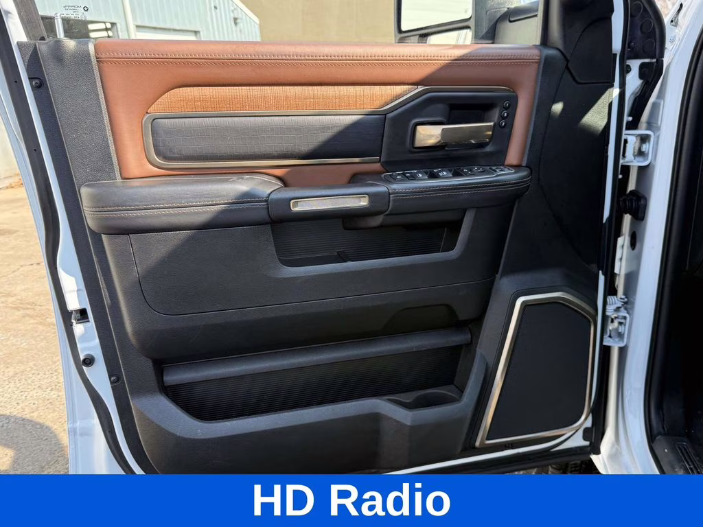 2023 Bright White Clearcoat Ram 3500 Limited Longhorn 4X4 Truck