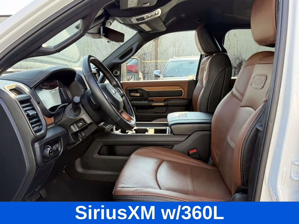 2023 Bright White Clearcoat Ram 3500 Limited Longhorn 4X4 Truck