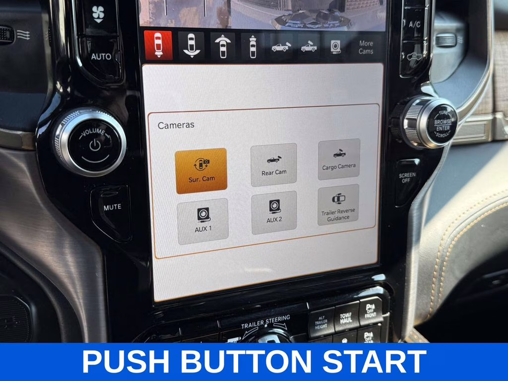 2023 Bright White Clearcoat Ram 3500 Limited Longhorn 4X4 Truck