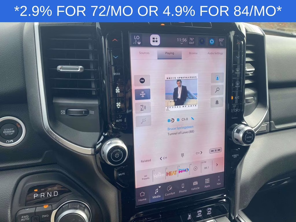 2026 Granite Crystal Metallic Clearcoat Ram 1500 Big Horn/Lone Star 4X4 Truck