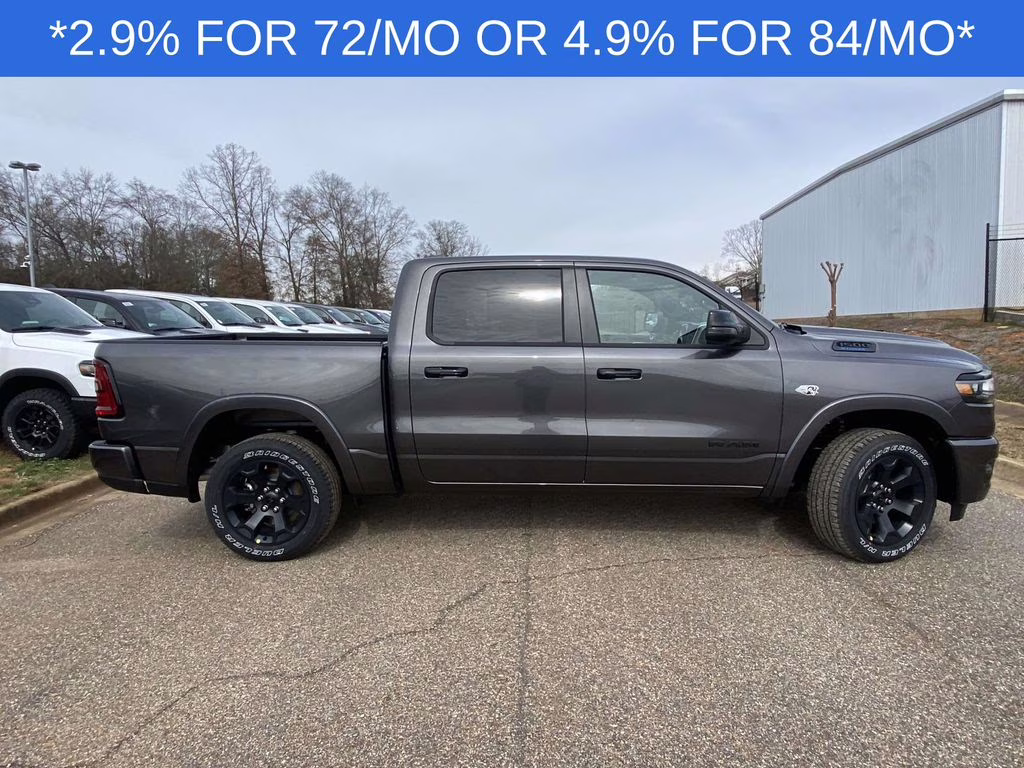 2026 Granite Crystal Metallic Clearcoat Ram 1500 Big Horn/Lone Star 4X4 Truck