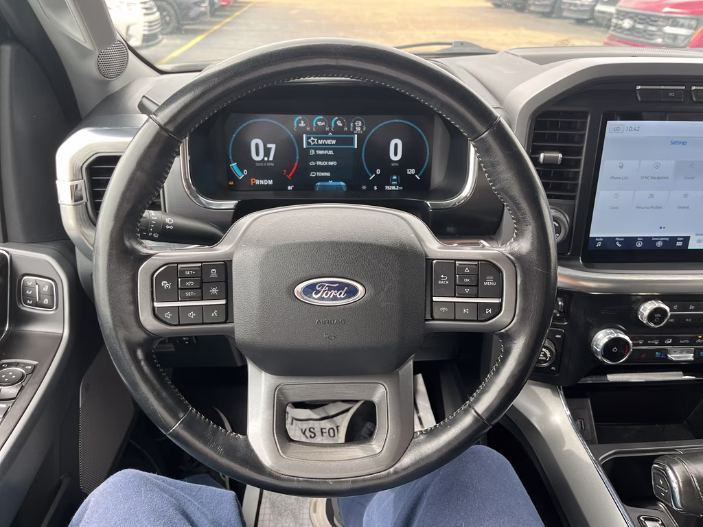 2022 Carbonized Gray Metallic Ford F-150 LARIAT 4X4 Truck