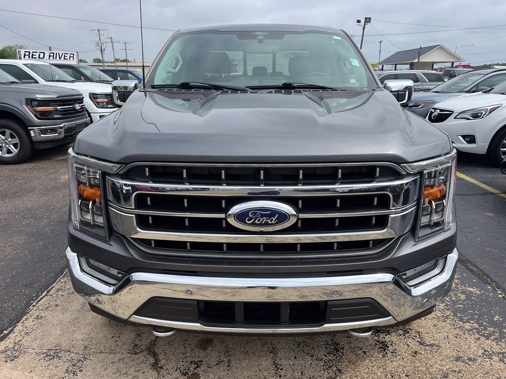 2022 Carbonized Gray Metallic Ford F-150 LARIAT 4X4 Truck