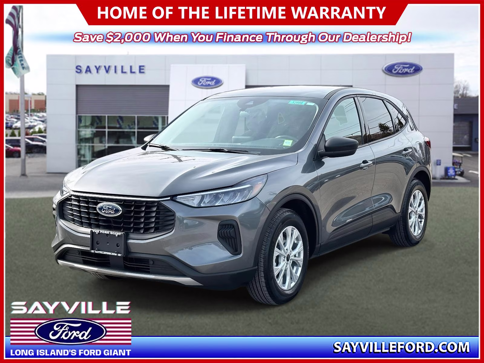 2025 Carbonized Gray Metallic Ford Escape Active FWD FWD SUV