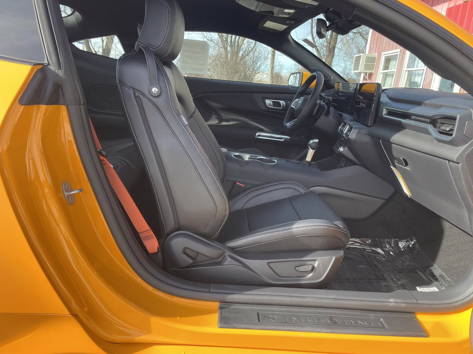 2026 Orange Fury Metallic Tri-Coat Ford Mustang GT Premium RWD Fastback