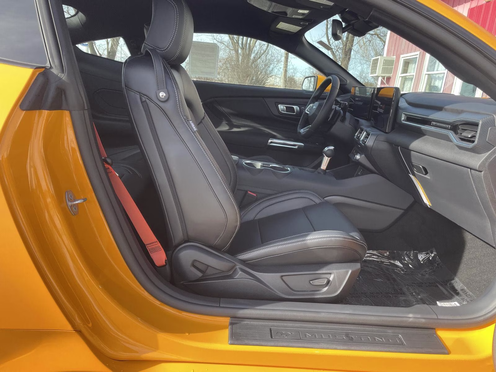 2026 Orange Fury Metallic Tri-Coat Ford Mustang GT Premium RWD Fastback