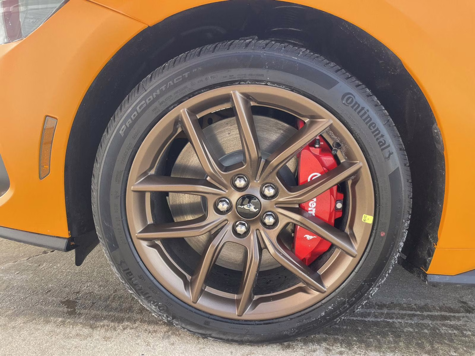 2026 Orange Fury Metallic Tri-Coat Ford Mustang GT Premium RWD Fastback