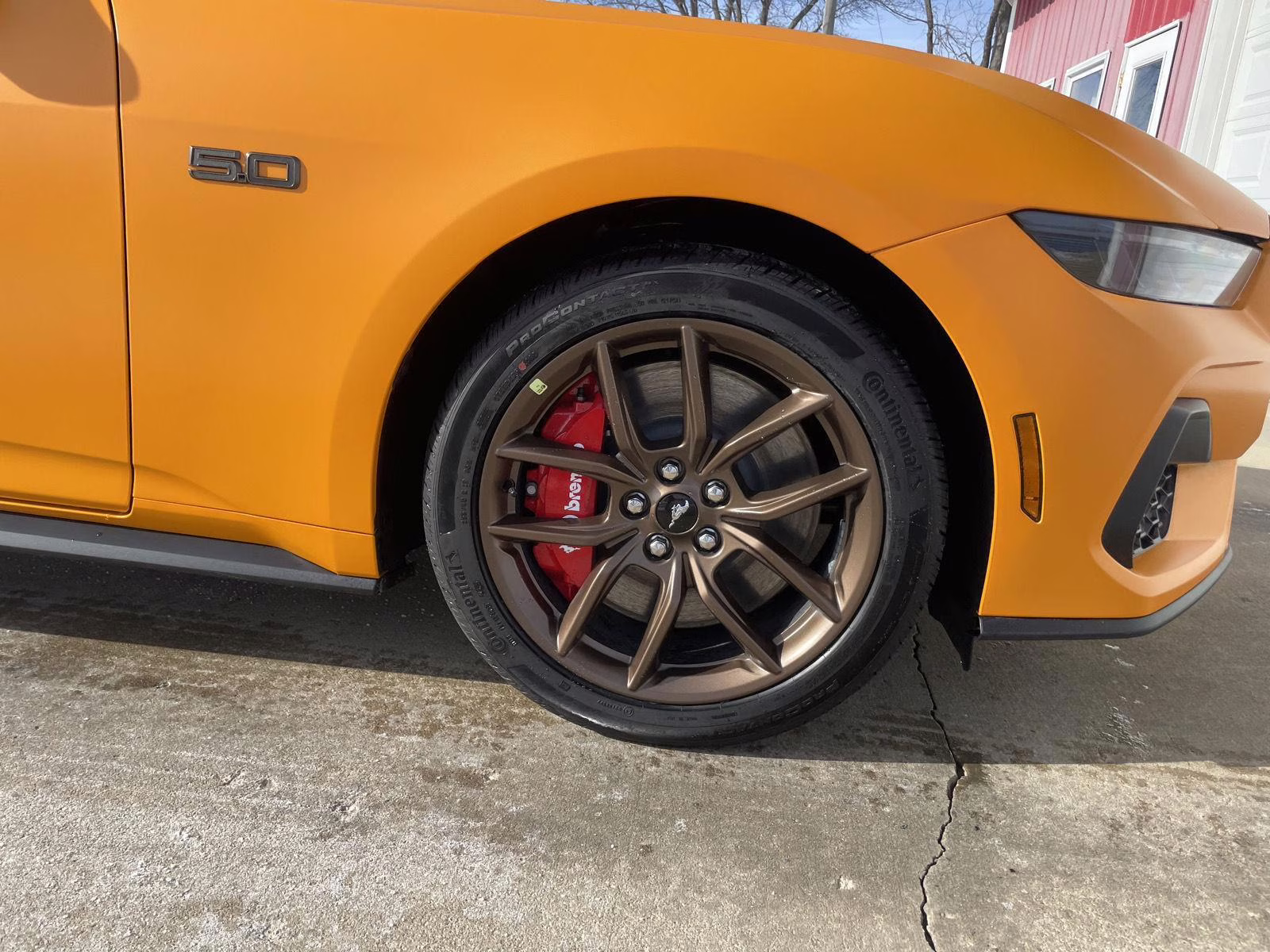 2026 Orange Fury Metallic Tri-Coat Ford Mustang GT Premium RWD Fastback
