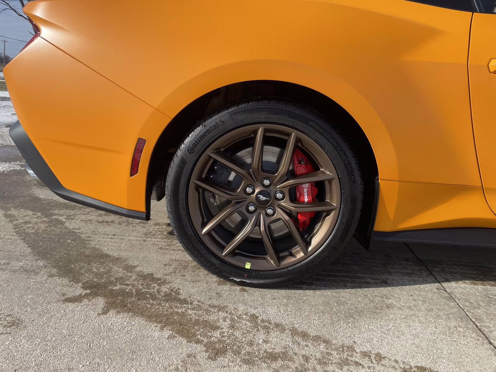 2026 Orange Fury Metallic Tri-Coat Ford Mustang GT Premium RWD Fastback