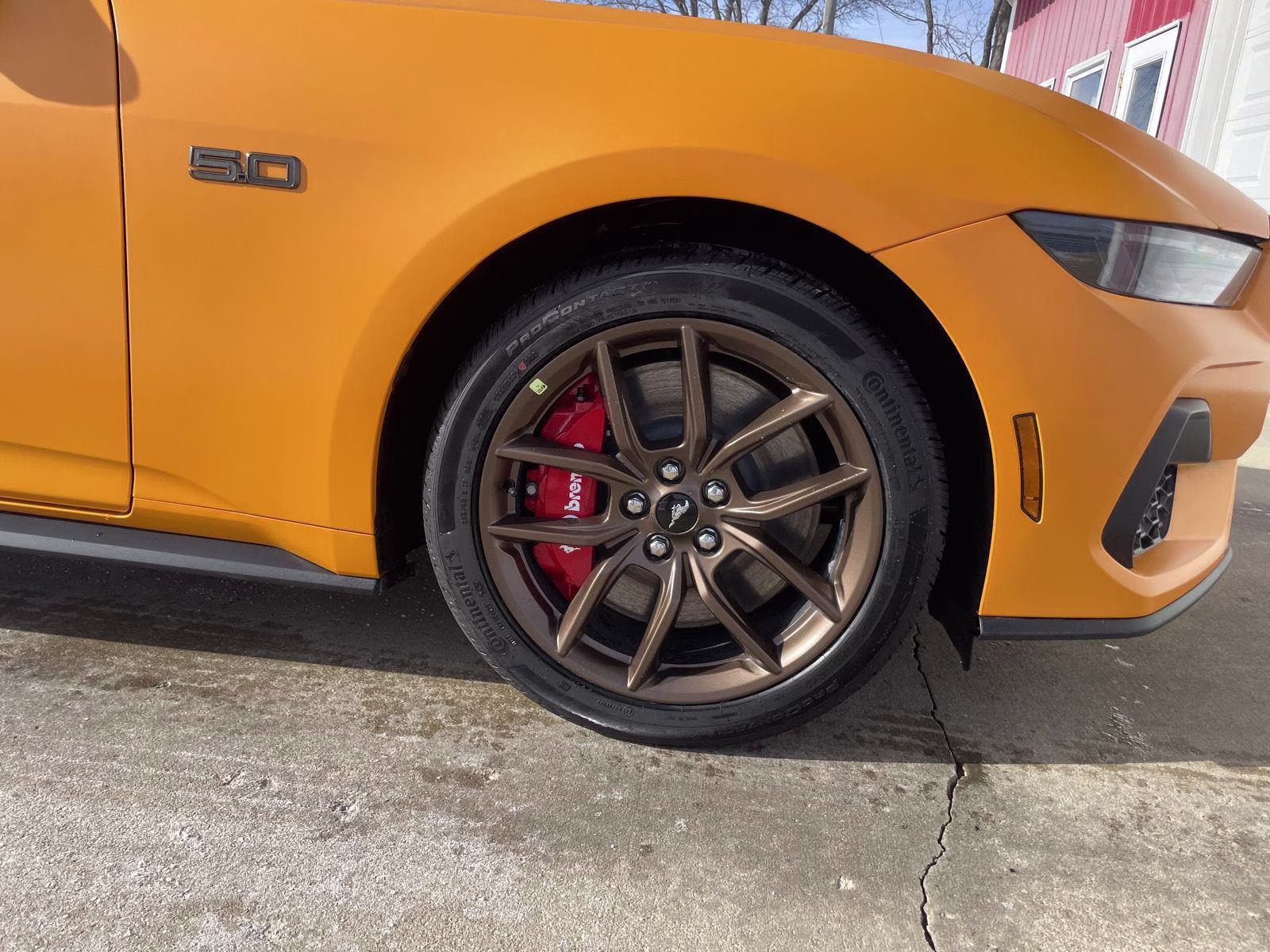 2026 Orange Fury Metallic Tri-Coat Ford Mustang GT Premium RWD Fastback