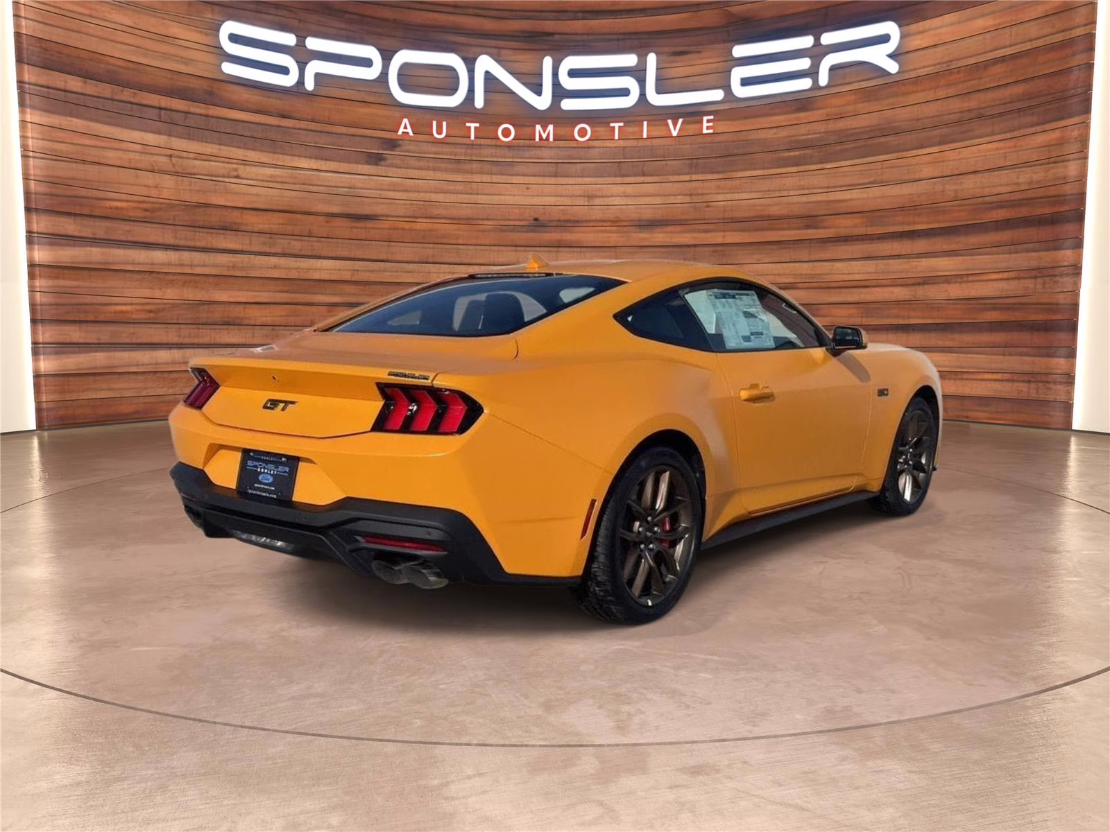 2026 Orange Fury Metallic Tri-Coat Ford Mustang GT Premium RWD Fastback