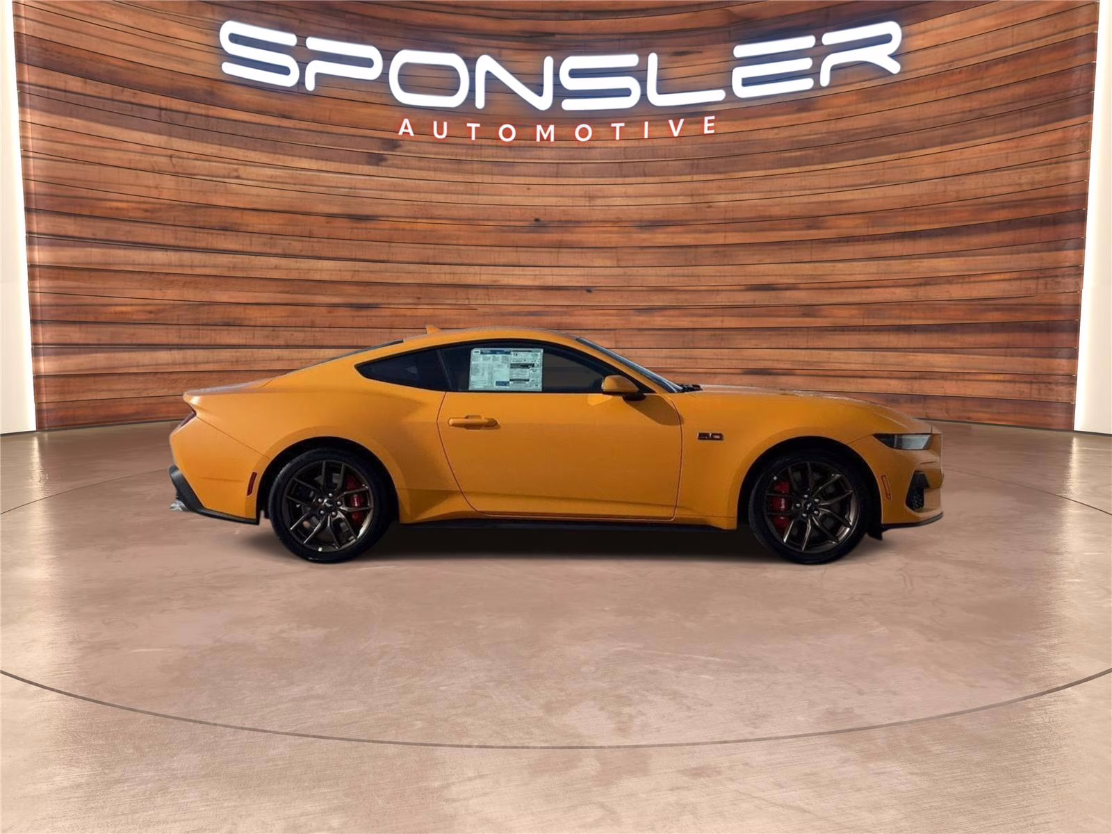 2026 Orange Fury Metallic Tri-Coat Ford Mustang GT Premium RWD Fastback