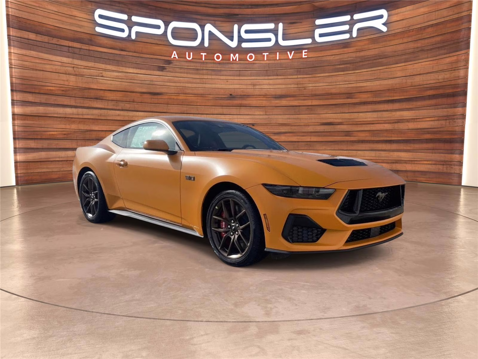 2026 Orange Fury Metallic Tri-Coat Ford Mustang GT Premium RWD Fastback
