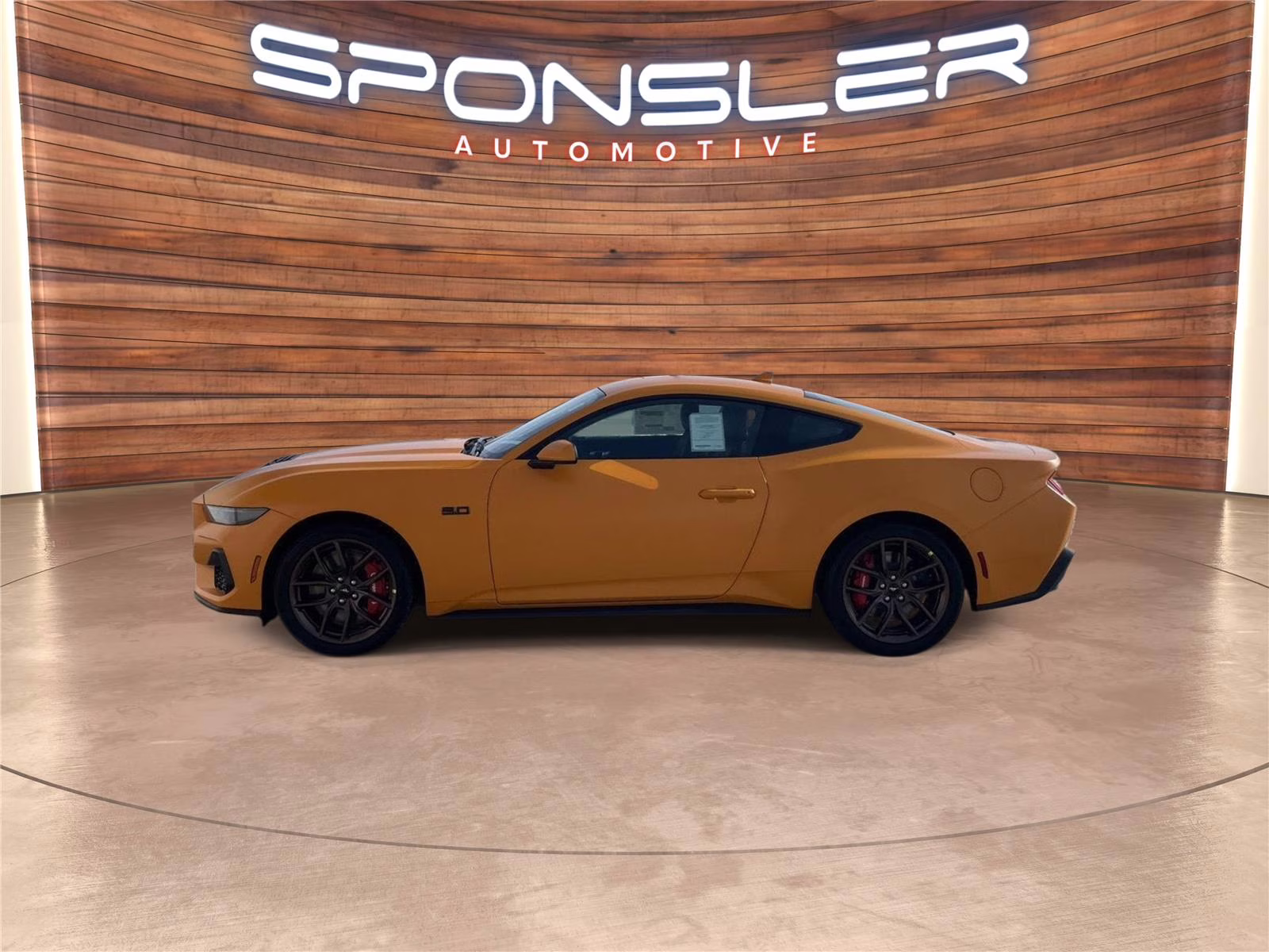2026 Orange Fury Metallic Tri-Coat Ford Mustang GT Premium RWD Fastback