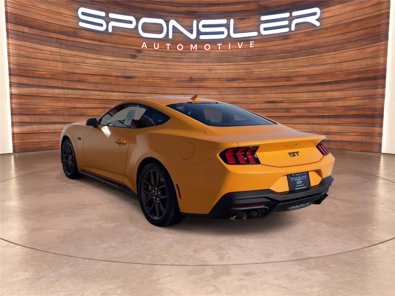 2026 Orange Fury Metallic Tri-Coat Ford Mustang GT Premium RWD Fastback