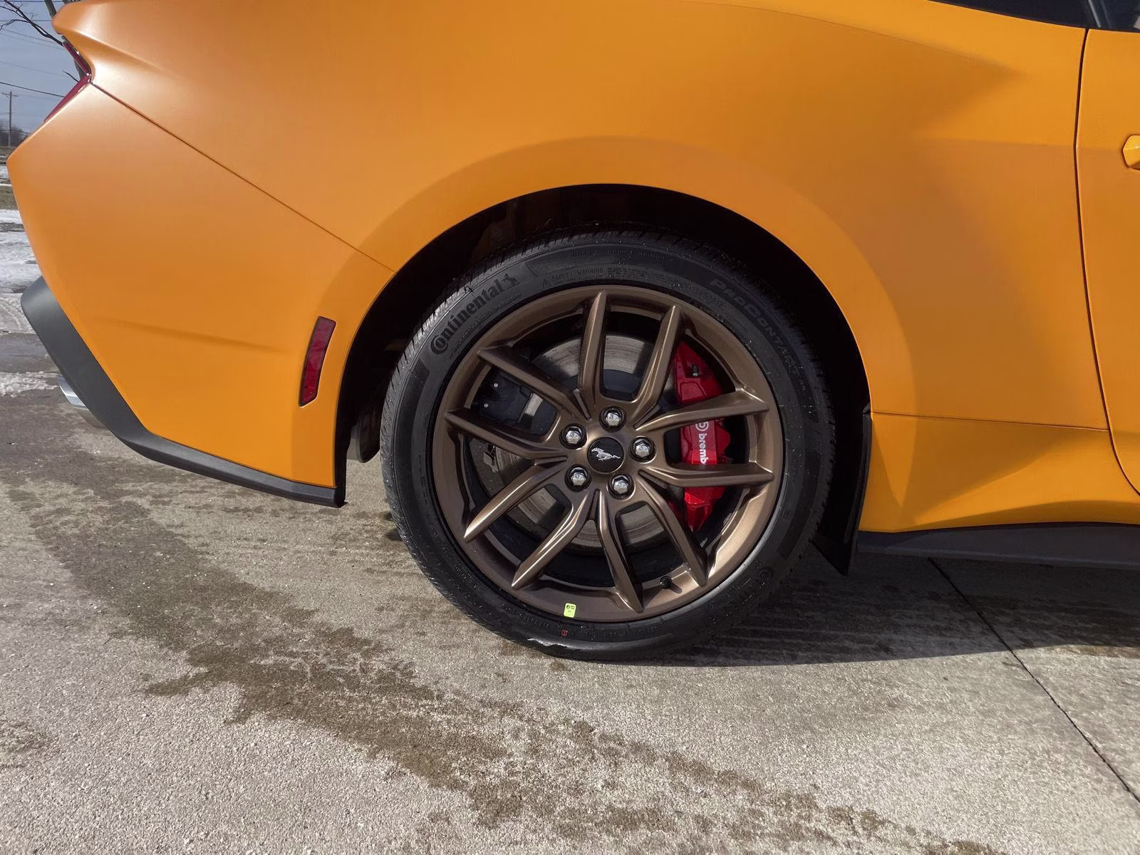 2026 Orange Fury Metallic Tri-Coat Ford Mustang GT Premium RWD Fastback