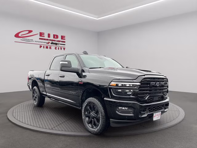 2026 Diamond Black Crystal Pearlcoat Ram 3500 Laramie Night Edition 4X4 Truck
