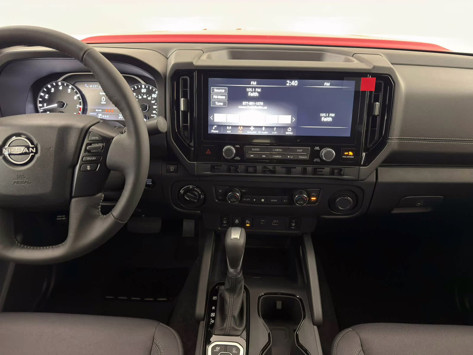 2026 Red Alert Nissan Frontier SV 4X4 Truck