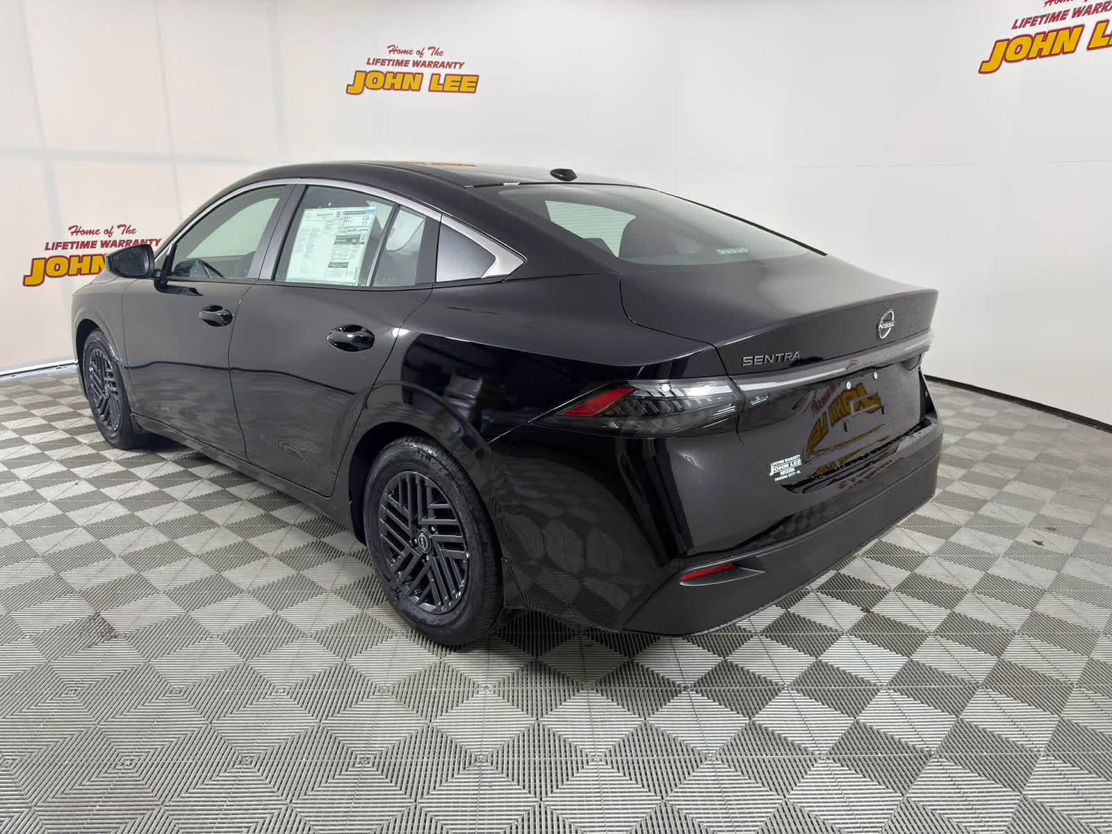 2026 Super Black Nissan Sentra SV FWD Sedan