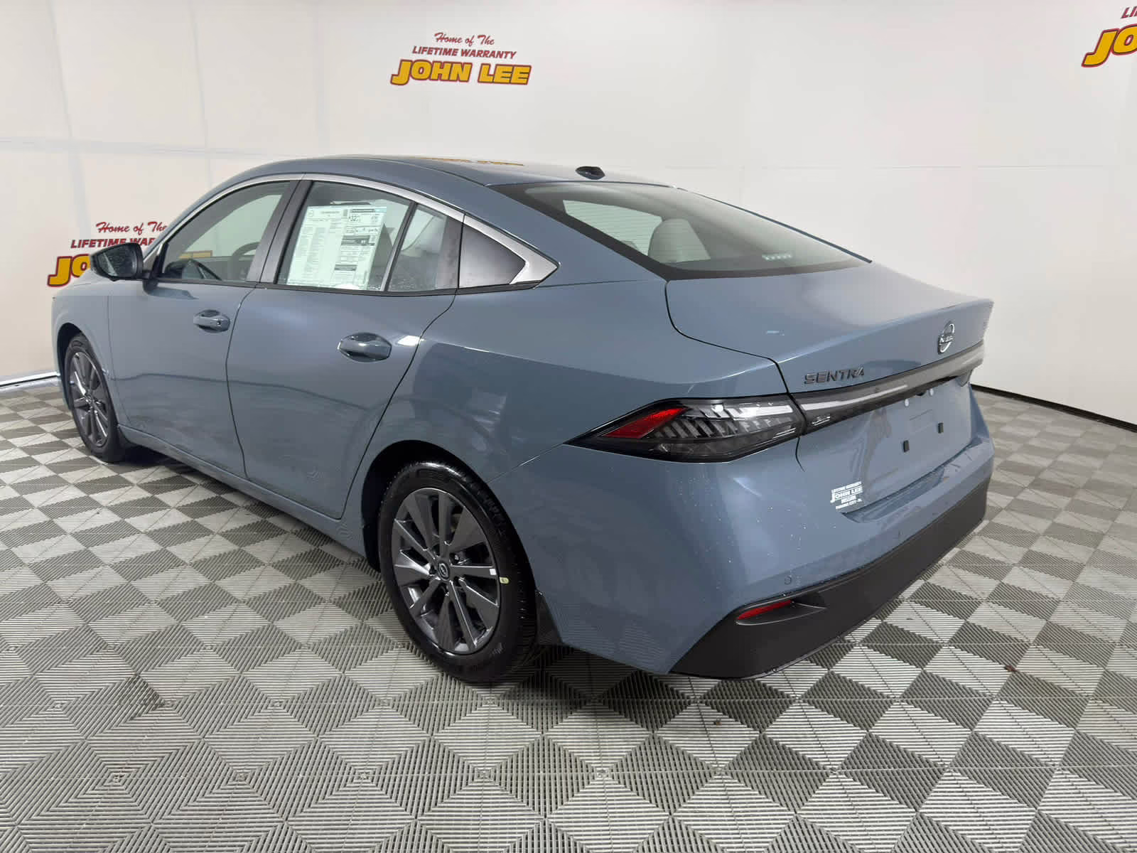 2026 Atlantic Gray Metallic Nissan Sentra SL FWD Sedan