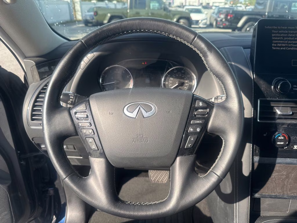 2024 Hermosa Blue INFINITI QX80 LUXE RWD SUV