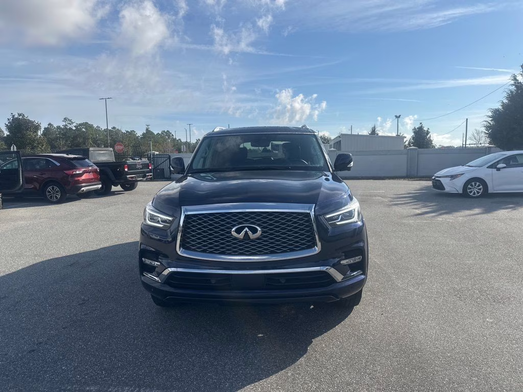 2024 Hermosa Blue INFINITI QX80 LUXE RWD SUV