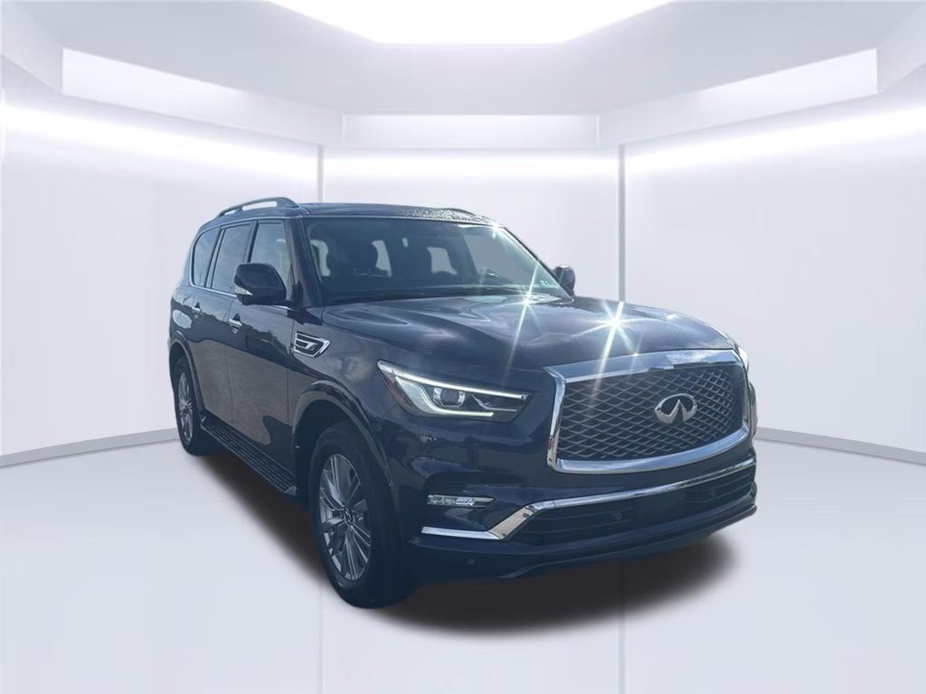 2024 Hermosa Blue INFINITI QX80 LUXE RWD SUV