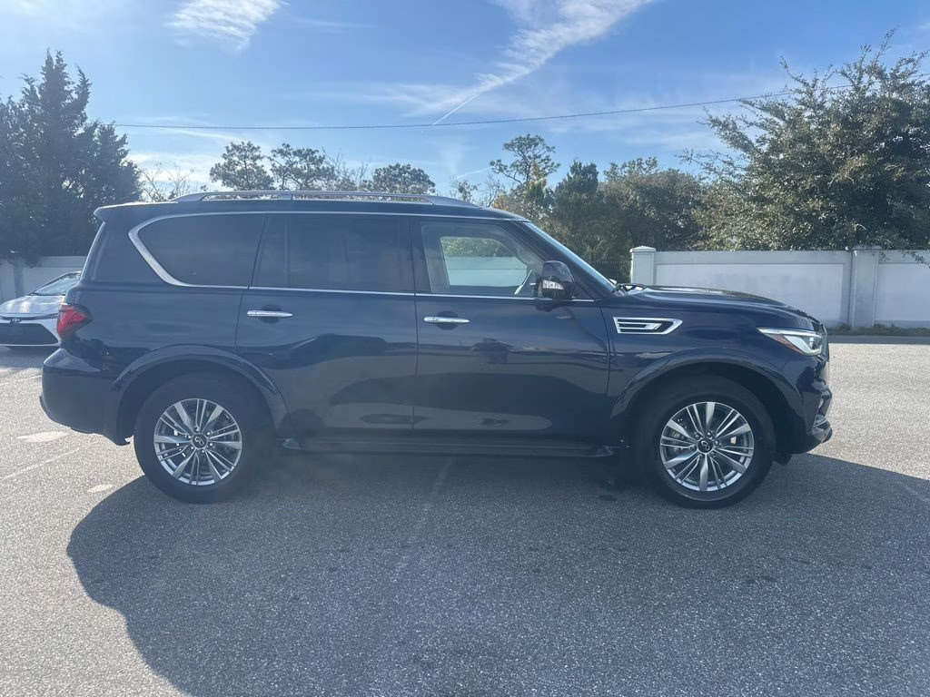 2024 Hermosa Blue INFINITI QX80 LUXE RWD SUV