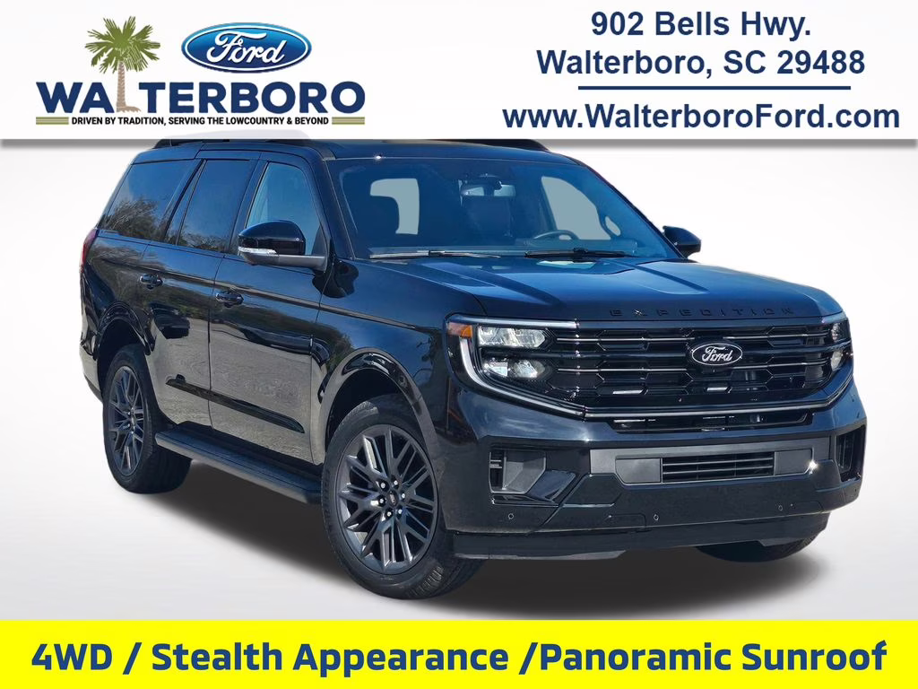 2026 Agate Black Metallic Ford Expedition Platinum 4X4 SUV
