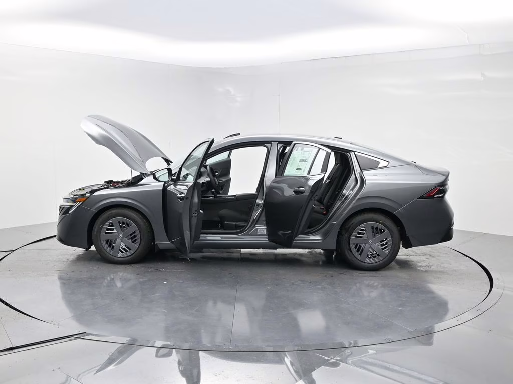 2026 Gun Metallic Nissan Sentra S FWD Sedan