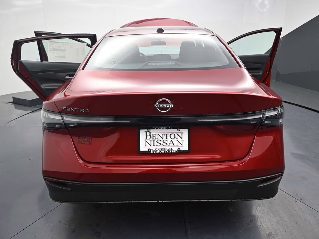 2026 Scarlet Ember Tintcoat Nissan Sentra SV FWD Sedan