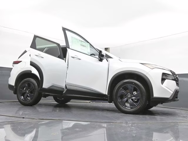 2026 Everest White Pearl Tricoat Nissan Rogue SV FWD SUV