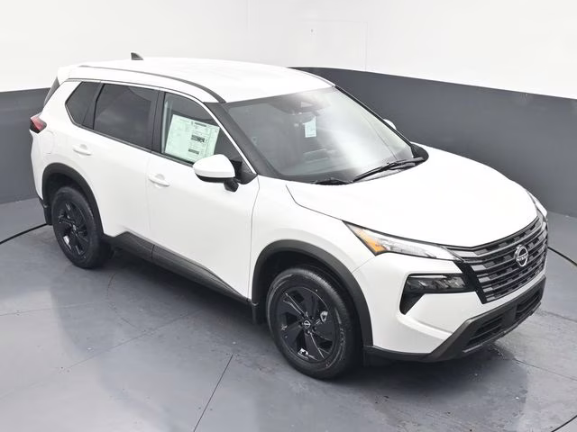 2026 Everest White Pearl Tricoat Nissan Rogue SV FWD SUV