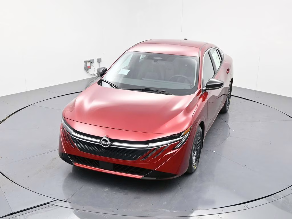 2026 Scarlet Ember Tintcoat Nissan Sentra SV FWD Sedan